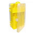 Купить Yamashiro 1652003 Двойная коробка для снастей  Yellow / Clear 18 x 10 x 4.5 cm 7ft.ru в интернет магазине Семь Футов