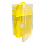 Yamashiro 1652003 Двойная коробка для снастей  Yellow / Clear 18 x 10 x 4.5 cm