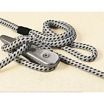 Xm yachting 51609 Верёвка Dockline 14 m Black / White 41x17x15 14 mm