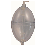 Tortue AB0004100 Buldo Oval Regulable Плавать Бесцветный Crystal 8 g 
