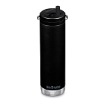Klean kanteen 1008329 TKWide 20oz Термобаллон с закручивающейся крышкой Черный Black