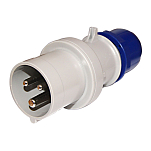 Forniture nautiche italiane 3939237 16A 220V затыкать Бесцветный White / Blue