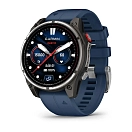 Купить Garmin 010-03198-51 Часы Quatix® 8 Pro 47 mm Amoled Blue 20x10x5 7ft.ru в интернет магазине Семь Футов