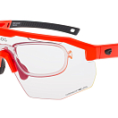 Спортивные очки с диоптриями GOG Argo С / Matt Neon Orange-Black / Photochromic Red Lens, rx-e507-4cr
