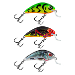 Salmo QRH447 Rattlin Hornet 45 Mm 3g Многоцветный  Holographic Real Dace
