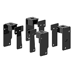 Pullrite 337-3124 Superail Монтажный комплект Черный Black