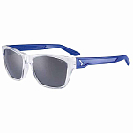 Cebe CBHACK8-OS Hacker Солнцезащитные Очки  Shiny Translucent / Clear Blue 1500 Grey PC AR Silver Flash Mirror/CAT3