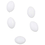 Mikado AM-SUR-K02-6-W Surfcasting Бусины эллипса Белая White 6 x 8mm/1.2 