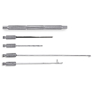 Купить Lineaeffe 4990211 Inox Baiting 4 Interchangable Heads Набор крючков Серебристый Silver 7ft.ru в интернет магазине Семь Футов