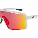 Спортивные очки GOG Enki / Matt White/Black / Reflex Black-Red, e685-3