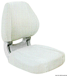 Эргономическое белое сиденье Sirocco 528 x 463 х 540 мм, Osculati 48.407.01