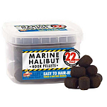 Dynamite baits 34DBDY093 Marine Halibut Pellets 900g Черный  Black 8 mm 
