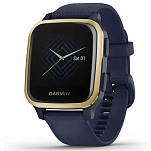 Garmin 010-02426-12 Venu SQ Music Edition Часы Голубой  Light Gold / Blue