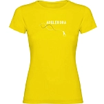 Kruskis 11502302xxls157 Футболка с коротким рукавом Angler DNA Yellow 30x25x2 2XL
