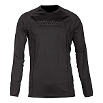 Klim 3356-007-120-000 Базовый слой с длинным рукавом Aggressor Черный Black S