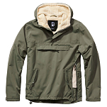 Brandit 3173-1-S Куртка Sherpa Зеленый  Olive S