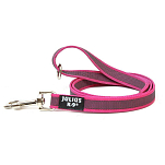Julius k-9 216GM-PN-DP Прорезиненный тренировочный поводок 20 Mm Розовый Pink 220 cm