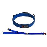 Freedog 10152003 Nylon Extreme Воротник Голубой  Black 20 mm x 35-51 cm