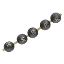 Купить Garbolino GOMAN0312-0150 Чебурашка Match Tournees Inline 5 Единицы Золотистый Black 1.50 g 7ft.ru в интернет магазине Семь Футов