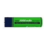 Weefine WBL-10H Батарея 18650 3000mAh 2 Единицы  Blue / Green