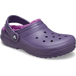 Crocs 207010-5ci-j6 Деревянные башмаки Classic Lined K Nightshade 35x25x15 EU 38