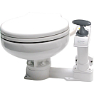Купить Johnson pump 189-804762501 Aqua-T Суперкомпактный ручной туалет Белая 7ft.ru в интернет магазине Семь Футов