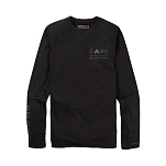 Burton 22093100001-XL Базовый слой с длинным рукавом Helium Power Grid Черный True Black XL