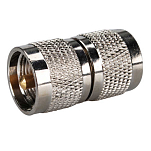 Forniture nautiche italiane 5555233 PL259 Разъем «папа-папа» Silver