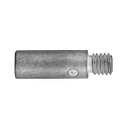 Цинковый анод Tecnoseal 01316 Ø12x42мм 3/8''UNC стержневой для лодочных двигателей Yanmar