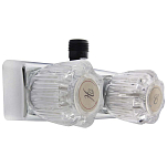 Dura faucet 621-DFSA100ACP Хромированный полированный смеситель для душа Silver / Clear
