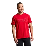 Slam A112007S00-W07-M Футболка с коротким рукавом Logo Красный Real Red M