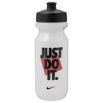 Nike N000004390122 Big Mouth 2.0 650ml Graphic бутылка Бесцветный Clear / Black / Black