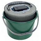 Купить Salper 75CUCE002 Bucket With Lid 18L Зеленый  Green 7ft.ru в интернет магазине Семь Футов