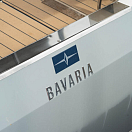 BAVARIA 407670_BE Надпись Хромоция / Ширина: 195 мм