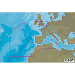 C-map M-EW-M010-MS West European Coasts&West Med.-Max карта  Multicolour