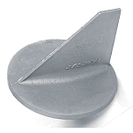 Martyr anodes 194-CM31640A Standard Алюминиевая накладка Серебристый Grey