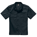Brandit 4101-2-S Рубашка с коротким рукавом US Черный Black S