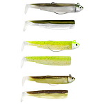 Fiiish BM3055 Black Minnow Combo Search Мягкая приманка 120 mm 18g Многоцветный Silver Strike