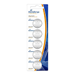 Mediarange 900239288 Cr2450 Кнопка Батарея 5 единицы измерения Silver