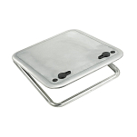 Plastimo 68782 T40 Алюминиевый люк  Grey 48.1 x 48.1 cm