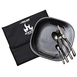 Prologic SVS72739 Blackfire Обеденный набор Черный Black