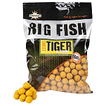 Dynamite baits ADY041521 Sweet Натуральная приманка Tiger И Corn Boilies 1.8kg Желтый Yellow 15 mm 
