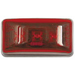 Seachoice 50-52691 LED Mini Clearanve With Stud Красный  Red