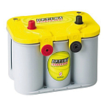 Optima 3980775 Yellow 75A 12V батарея Золотистый Yellow / Grey