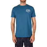 Salty crew 20035538-DEEP SEA-XL Футболка с коротким рукавом Tarpon Premium Голубой Deep Sea XL