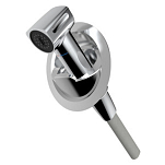 Saturn shower w/vertical mixer chromed