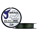 Купить Daiwa 12741119 J-Braid 4 270 M Зеленый  Green 0.190 mm  7ft.ru в интернет магазине Семь Футов