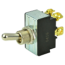 Купить Bep marine 1002017 Off-On 25A 12V 6-32 Винт Терминалы Двойной Полюс Переключать выключатель Золотистый Chrome / Black 7ft.ru в интернет магазине Семь Футов