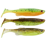 Savage gear SVS76981 Fat Minnow T-Tail Мягкая приманка 20g 28 единицы Holo Baitfish