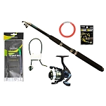 Kamasaki 12048-944 Комбо для ловли карпа Univerzal Perch Black 110x40x30